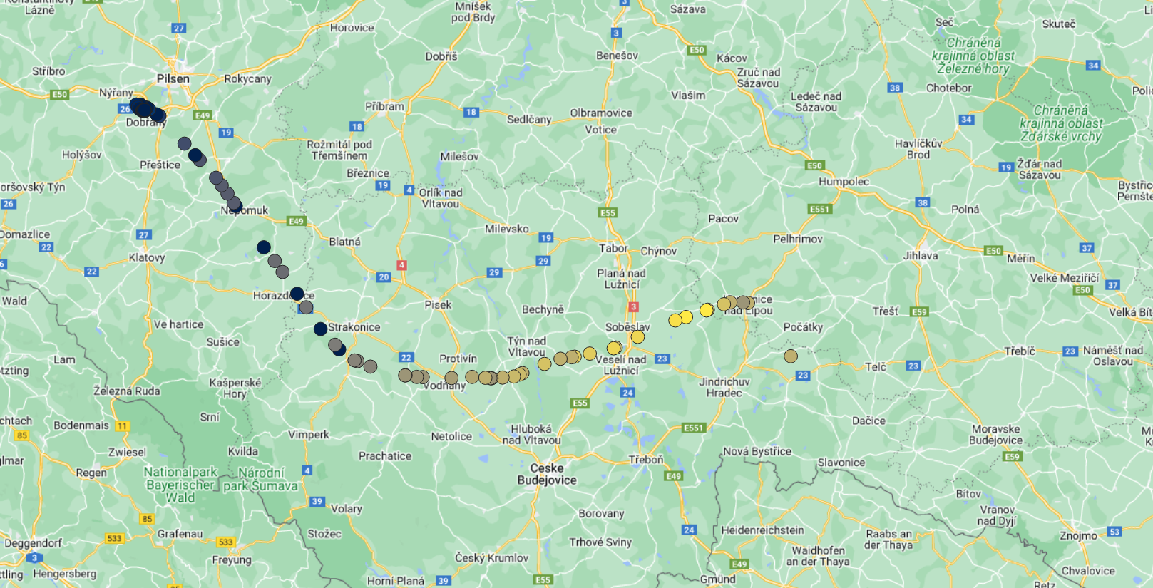 Obsah obrzku mapa