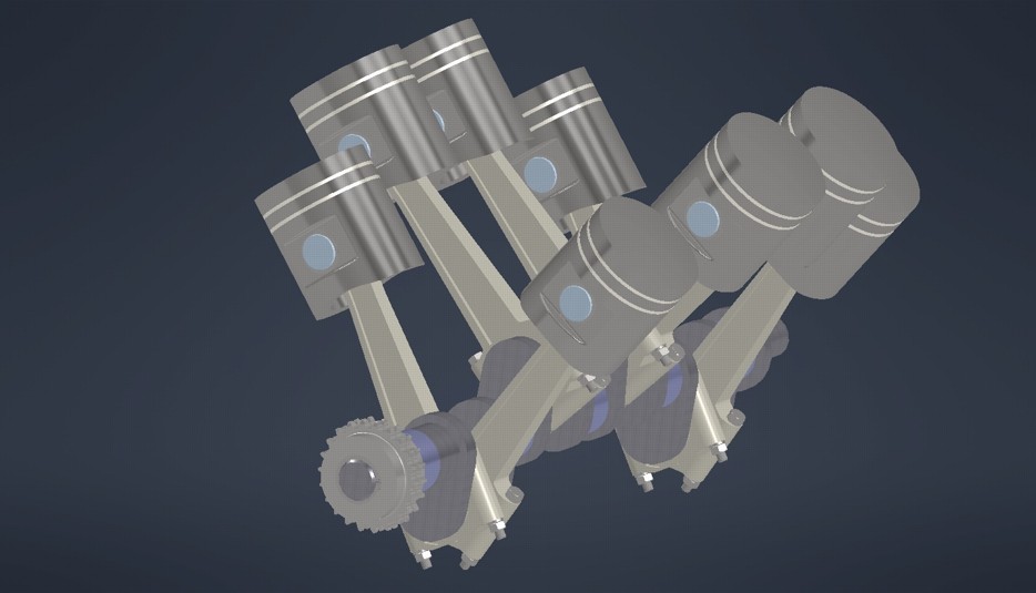 Ladislav Podlaha, V8 motor